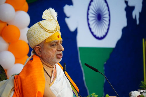 क्रोध को कल पर टालने से नहीं होगा अपराध - संत शंभूशरण